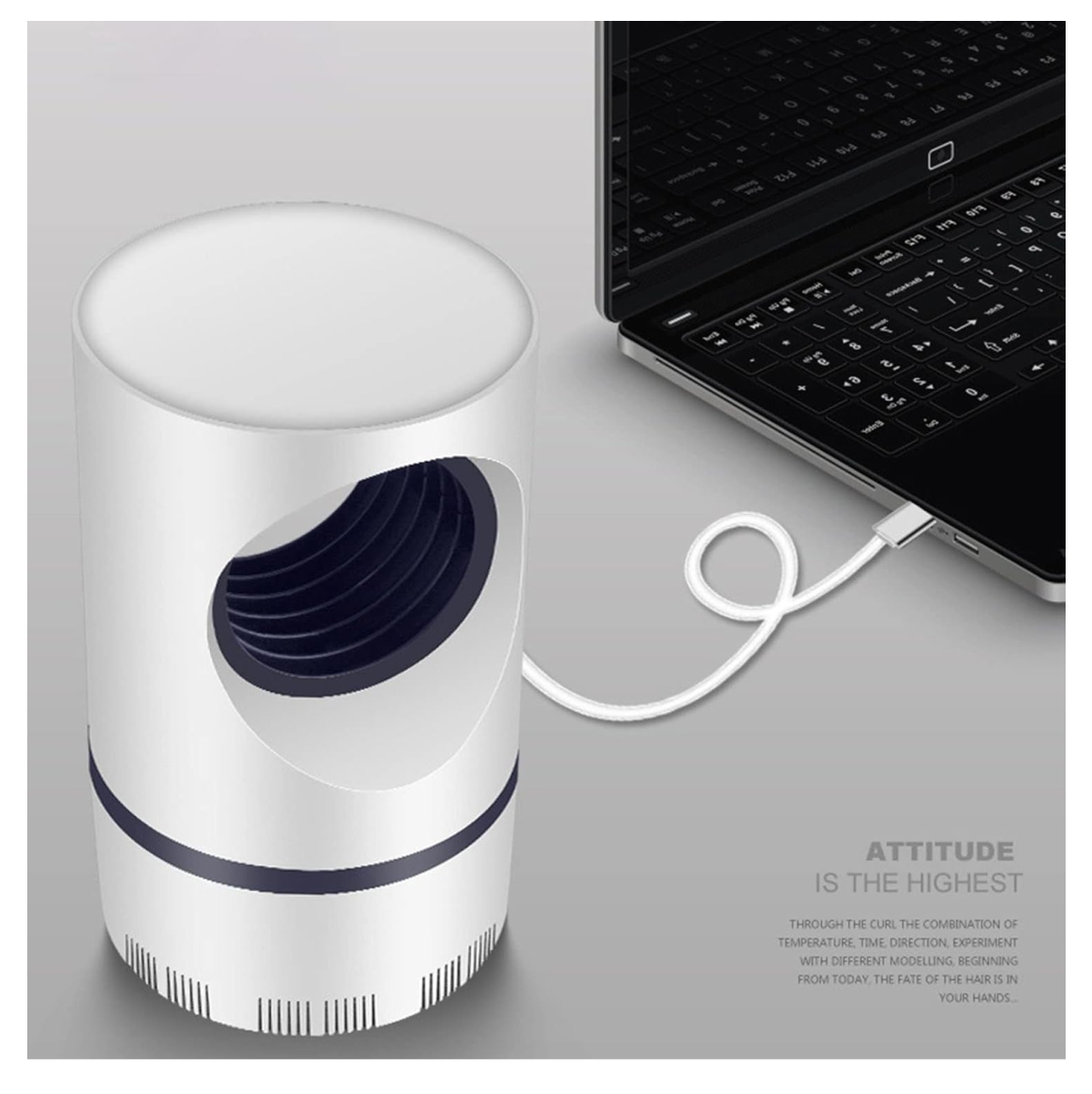 Miniatura 6 de Lampara Mata zancudos usb luz UV